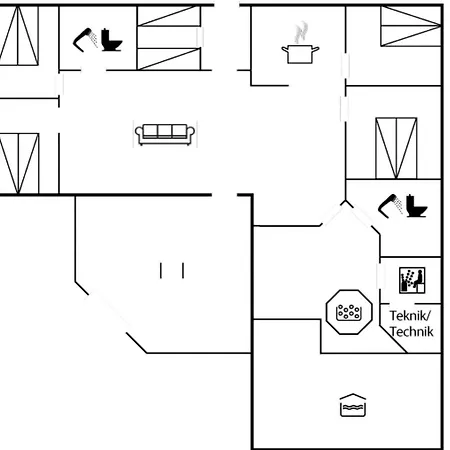 Joona - 12km From The Sea By Interhome Prázdninový dům Oksbøl